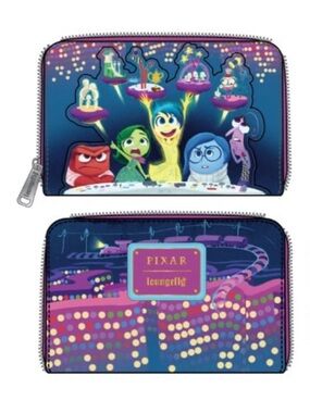 NWT Disney Loungefly “Inside Out Control Panel Wallet